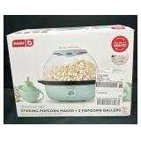 Dash SmartStore Stirring Popcorn Maker + 2