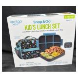 BentGo Kids Snap&Go 2-Piece Lunch Set