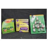 Zyrtec allergy pills 120 count. Nexium 42 count.