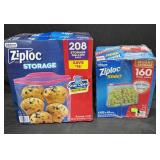 208ct. Box of Ziploc Storage Gallon Bags