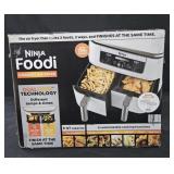 Ninja Foodi 2 basket Air Fryer. Not tested or