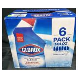 6- 24fl.oz. Bottles of Clorox Toilet Bowl Cleaner