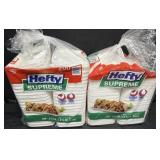 2- 200ct. Bags of Hefty Supreme 6.5ï¿½ x 8.625ï¿½