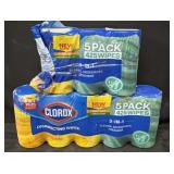8- 85ct. Canisters of Clorox Disinfecting Wipes