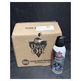 12- 10oz. Cans of Dust-Off Electronic Compressed