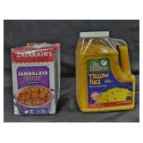 4- Zatarains Jambalaya rice 8oz each. Yellow Rice