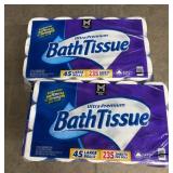 2- 45ct. Bags of Ultra Premium Bath Tissue Rolls