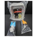 Steam table pans 36 count. Plastic serving spoons