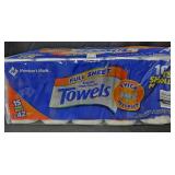 Full Sheet paper towel 15 rolls