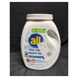 120ct. Tub of All Free&Clear Might Pacs Laundry