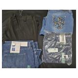 Women's size 18W jeans and snow pants and size 20