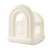 Cream Indoor Double Arch Bounce House