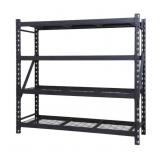 (MSRP: $200) 4 Shelf Industrial Storage Rack, 77'