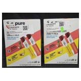 2- Organic fruit bars 28 count variety box each