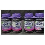 4- Welch's grape jelly 30oz each