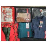 Men's size X-Large flashing light pajama sets,