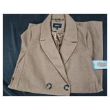 Women's size Large DKNY fashion coat. New w/ tags