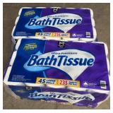 2- 45ct. Bags of Ultra Premium Bath Tissue Rolls