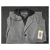 Men's size Medium DKNY fashion hooded coat. New