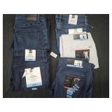 Men's size 32x32 jeans and pants. Most New w/