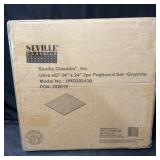 Seville Classics UltraHD 24ï¿½ x 24ï¿½ 2pc. Pegboard