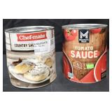 Country Sausage Gravy 6lb. Tomato sauce 106oz