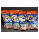 4- 18ct. Bags of Tide PowerPods Laundry Detergent