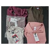 Women's size X-Large blazer, hooded sweatshirt