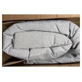 Grey Durable Folded Fabric Versatile New