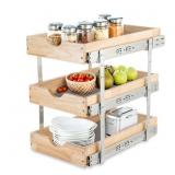 PulseFay 3 Tier Soft-Close Pull Out Drawers 13.5x2