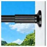 Umimile 51-165 Black No-Drill Shower Rod