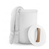 SAMEAT XL Heated Towel Warmer Bucket White