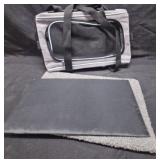 Vecon Pet Carrier Soft-Sided Mesh Gray