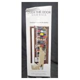 White Over The Door Shoe Rack 36 Pairs