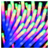 JODOUEEIR LED Foam Glow Sticks 68ct Green