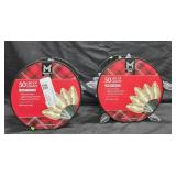 2- LED C9 warm white string lights