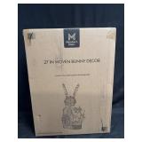 27ï¿½ Woven Bunny Decor
