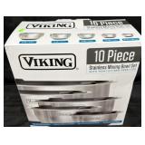 Viking 10-Piece Stainless Steel Mixing Bowl Set