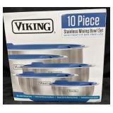 Viking 10-Piece Stainless Mixing Bowl Set