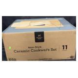 11-Piece Non-Stick Ceramic Cookware Set