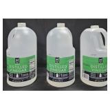 3- White Distilled vinegar 1 gallon each