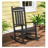 POLYWOOD Gulf Shores Rocking Chair. White. Not