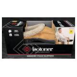 Isotoner Menï¿½s Size Medium (8-9) Memory Foam