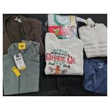 Women's size Medium blazer, sweatshirts and