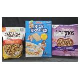 Cereal: Catalina Crunch cinnamon toast 22oz. Rice