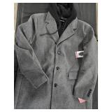 Men's size X-Large DKNY hooded coat. New w/ tags