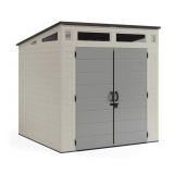 (MSRP: $849) Suncast Modernist 7ft x 7ft. Storage