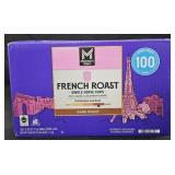 French Roast dark roast coffee keurig cups 100