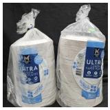 Ultra lunch paper plates 300 count per pack