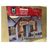 Pre-Lit Oversized Gift Box Archway